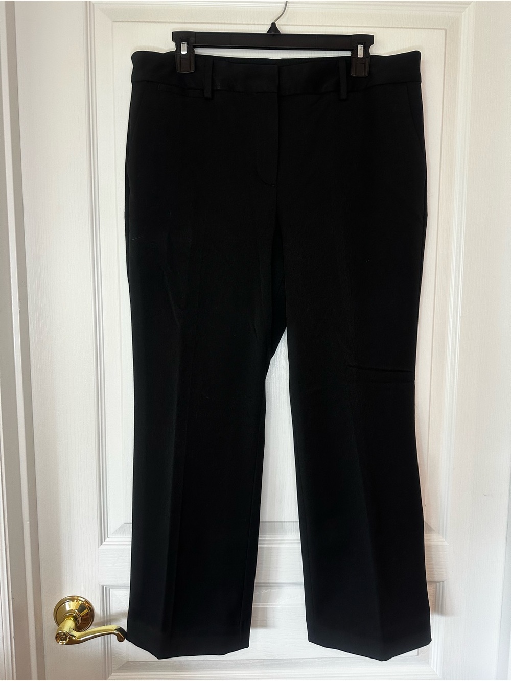 Talbots Black Barely Boot Dress Trousers